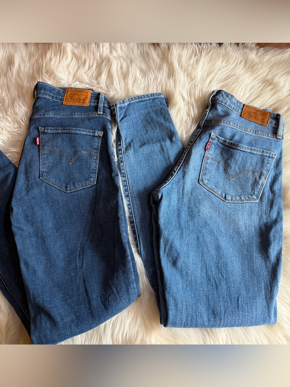 2 pair bundle Women’s Levi’s 721 Denim